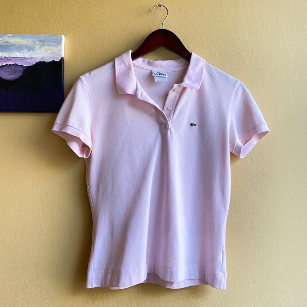 Polo Lacoste Pink Size 42